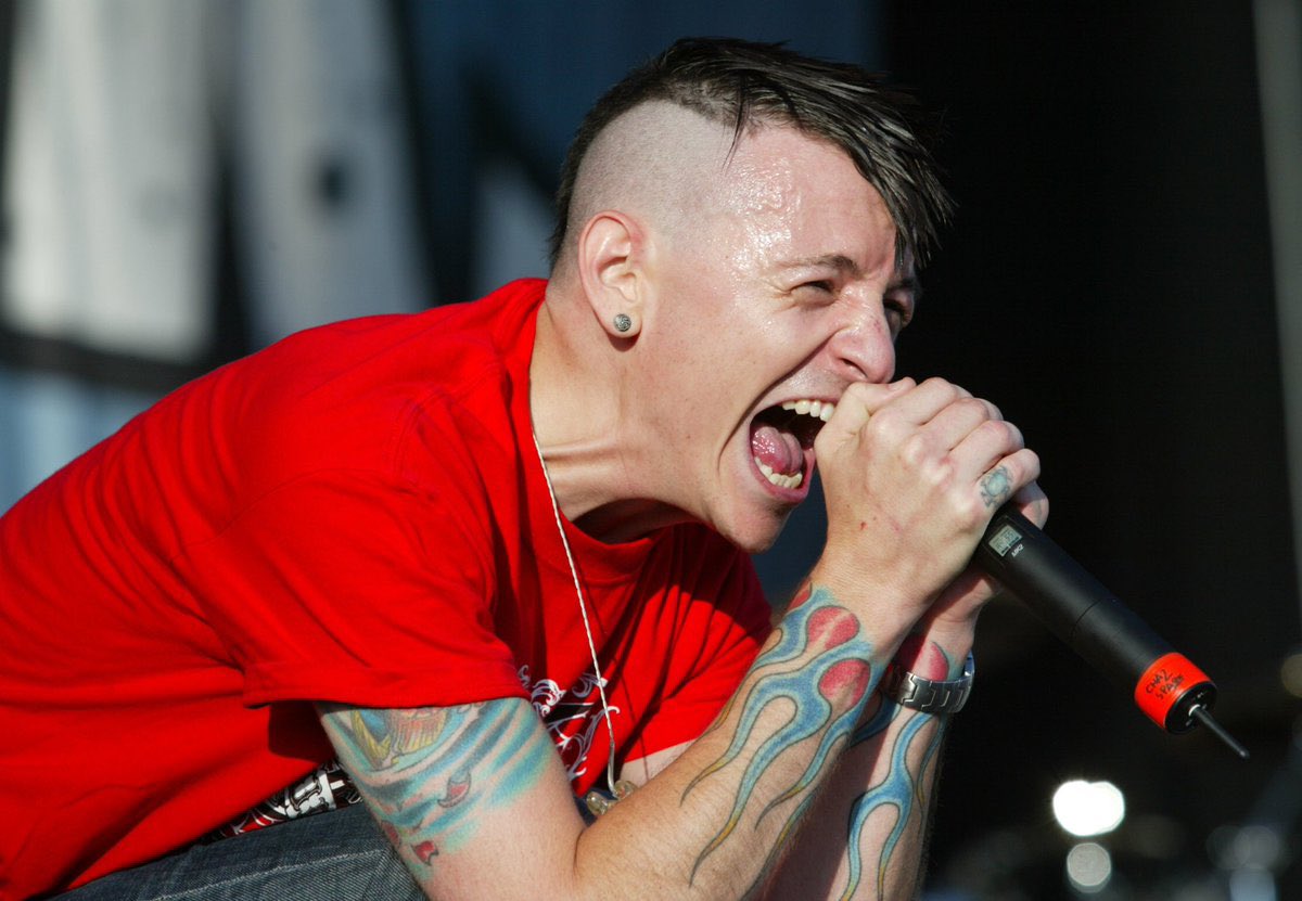 LPLive's tweet photo. This week is 17 years since Linkin Park’s legendary and unforgettable show at Rock am Ring 2004! #Meteora https://t.co/NWNyc2dwhb