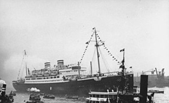 DejongeSusan's tweet photo. A big thank you to our guest speaker from @TourForHumanity for providing a Canadian context of the roots of hate, including a connection to the MS St. Louis in our novel study, Refugee by @AlanGratz #KNOWLEDGE #empathy #Action https://t.co/tpwtDE9eyZ