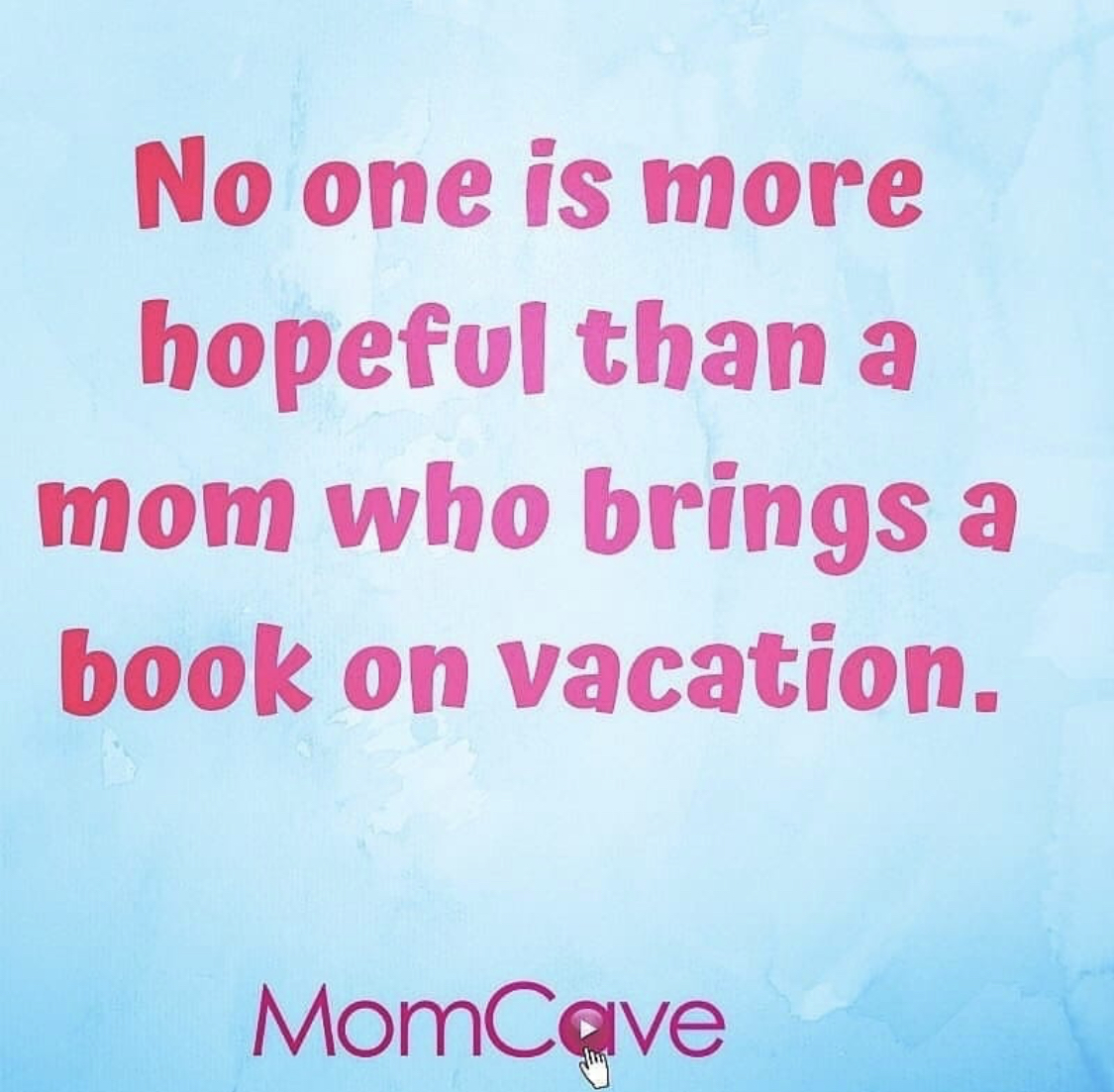 MomCaveTV's tweet photo. Do you bring a book on vacation?? @ScaryMommyBooks #mombooks #momreads https://t.co/SuYL19wHYN