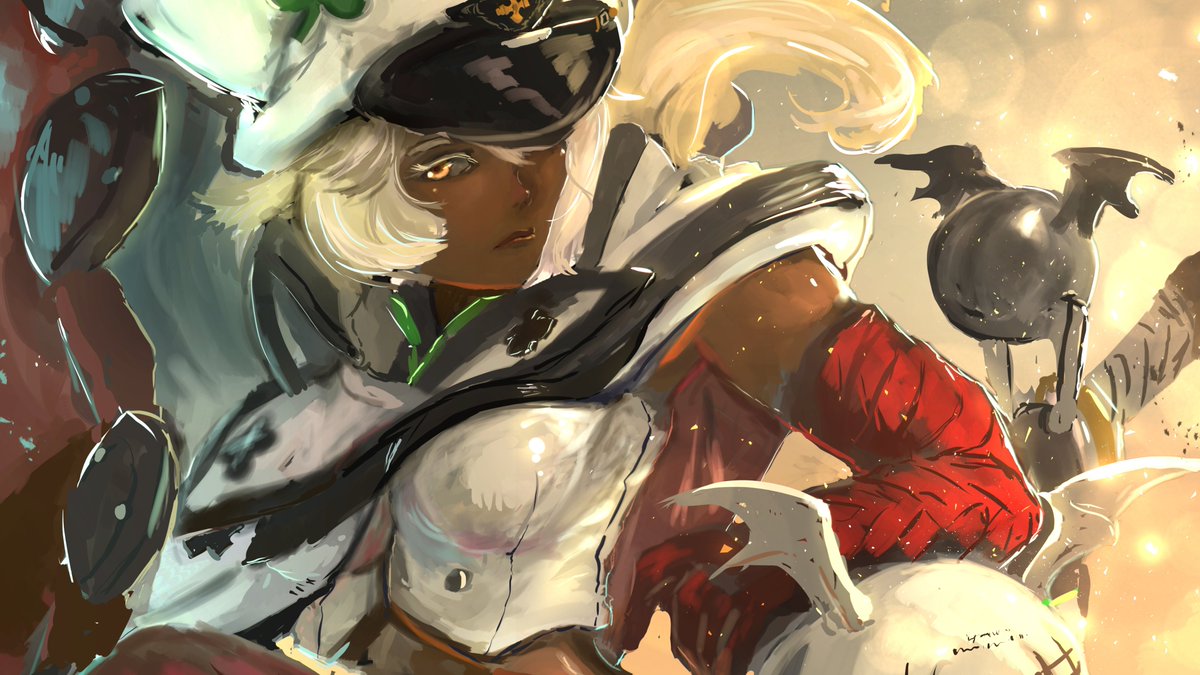 t0fumon's tweet photo. Waiting for FGC #GuiltyGearStrive #Ramlethal #FGCharacterOfTheWeek #格ゲーキャラ描こうぜ https://t.co/yKYXBSgJDe