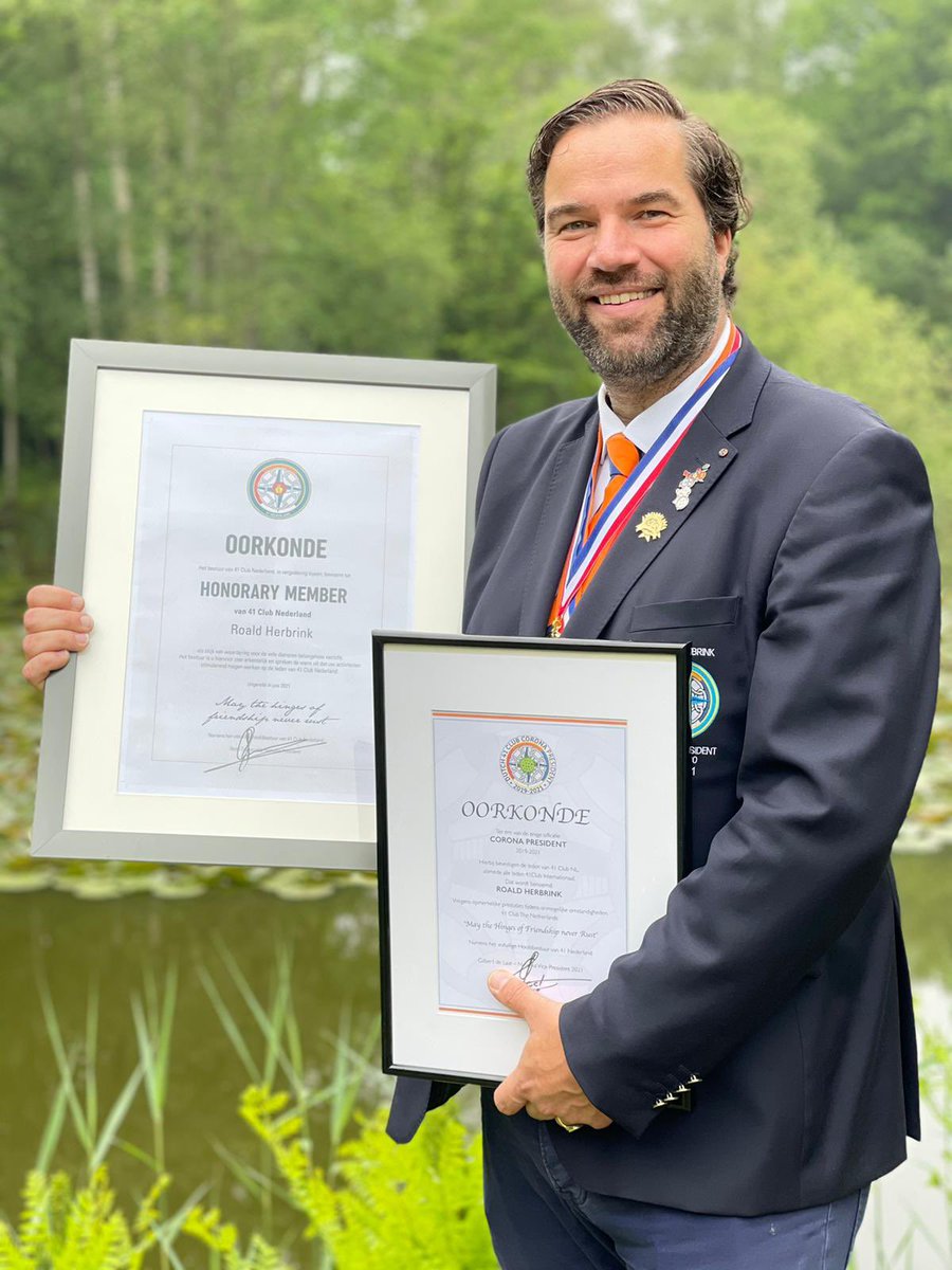 WoW! Roald Herbrink Immediate Past president van 41 Club Nederland en lid van onze 41 Club Leusden, benoemd tot erelid van 41 Club Nederland!
<a href="/adacredactie/">Amersfoortse Courant</a> <a href="/LeusderKrant/">LeusderKrant.nl</a> #leusden