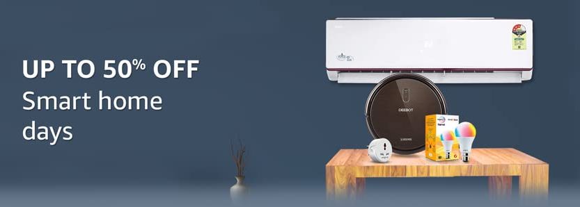 Get upto 50% Off on #HomeAppliances. Click To Redeem to avail this #offer. Limited Stocks

#ShopNow : bit.ly/2RteAEW

#dealoftheweek #dealfinder #deals #dealhunter #amazondeals #india #amazonfinds #amazon #buynow #electronics #electronicsstore #smarthome #sale #FlashSale