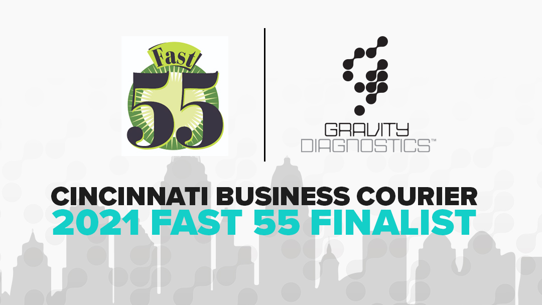 GravityCLIALab's tweet photo. Gravity Diagnostics has been nominated and selected as a finalist for the @BusinessCourier Fast 55 award! The last year has given Gravity Diagnostics the ability to reach unforeseen heights and the privilege to be nominated for awards such as the Fast 55 award. #Fast55 https://t.co/biwLZCfu3e
