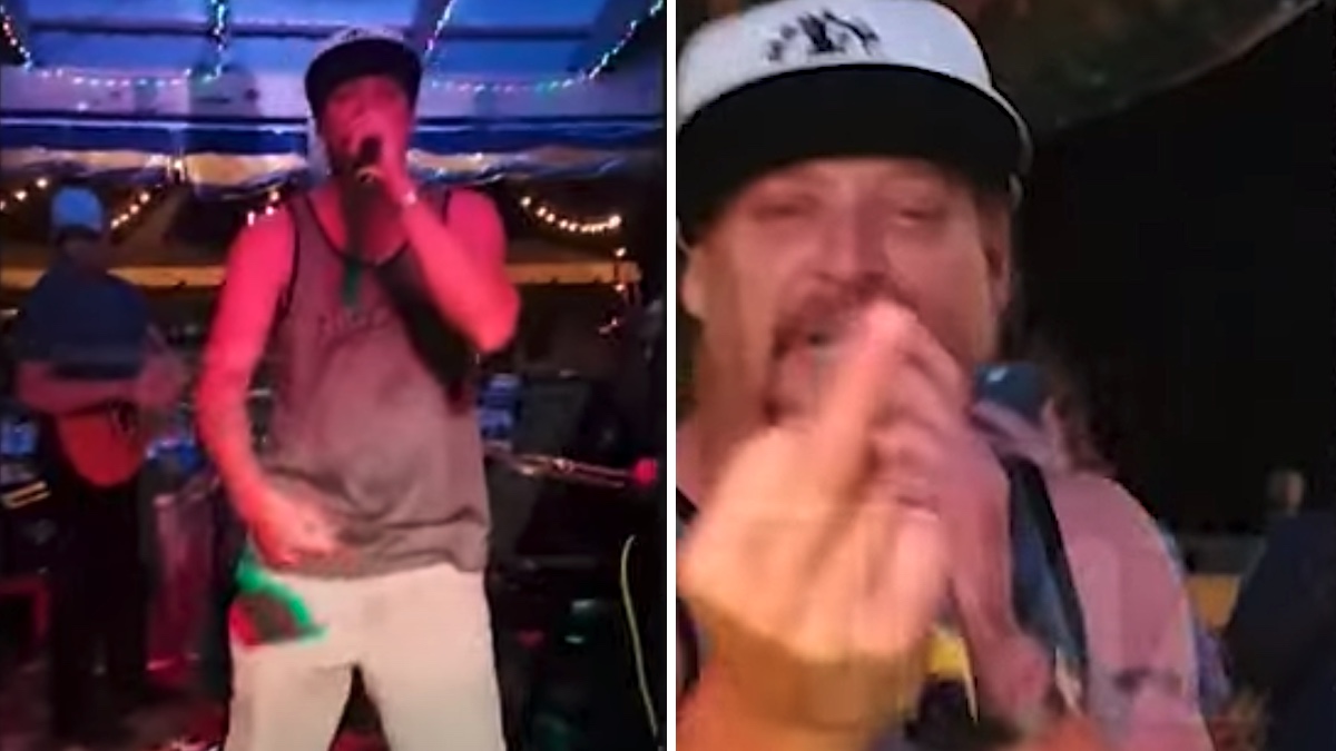 CONSEQUENCE on Twitter "Kid Rock was filmed blatantly hurling a