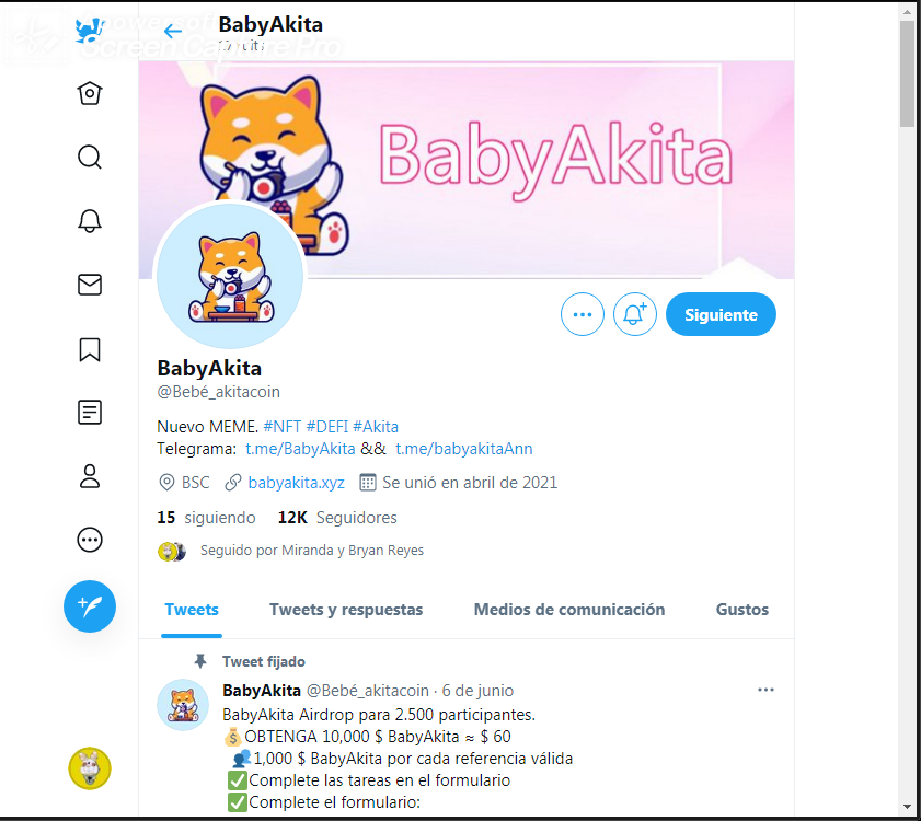 1508Elle's tweet photo. @Baby_akitacoin Big project🔥
@Carmen57593789 
@lencarmd 

#BabyAkita #Airdrops #BSC https://t.co/FRgnINdRps