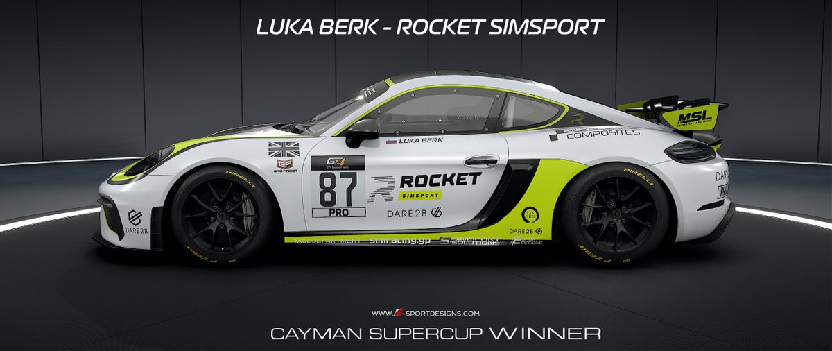 MASSIVE CONGRATULATIONS TO LUKA BERK 
**** CAYMAN SUPERCUP WINNER ****
