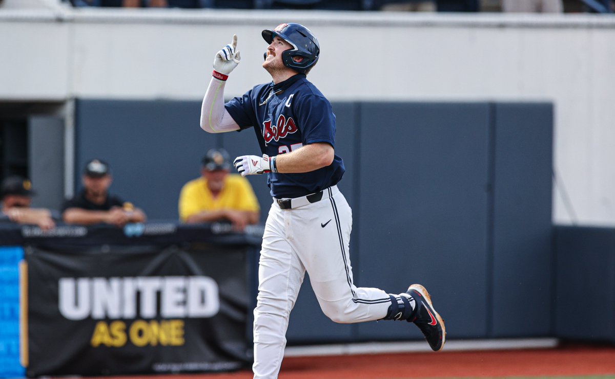 OleMissBSB's tweet image. When you have more home runs TODAY than intact ACLs.