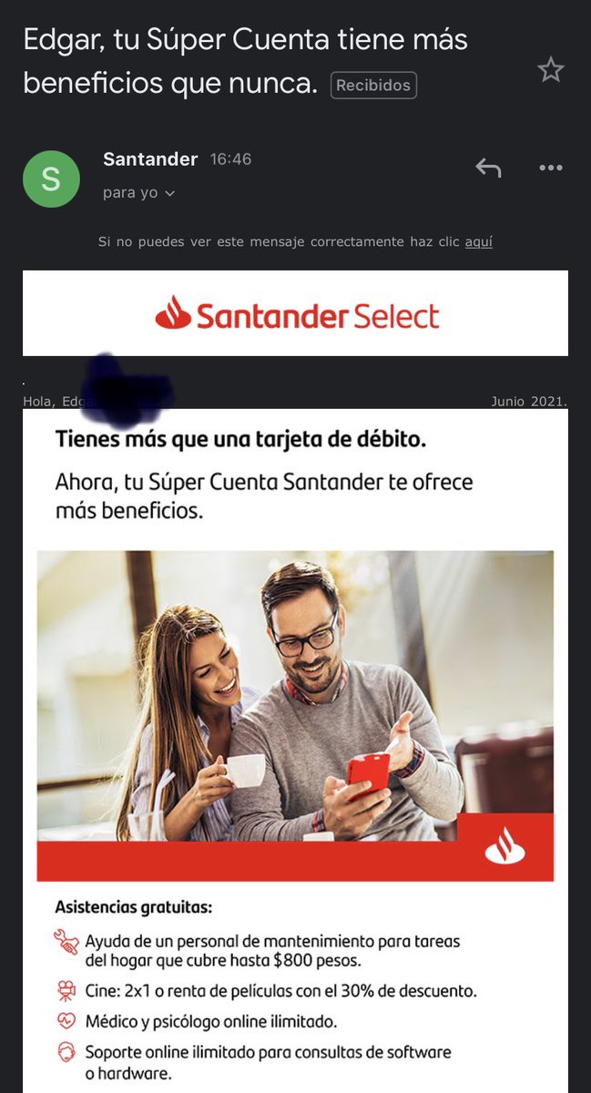 EdgarCallejas11's tweet photo. @SantanderMx me interesa que realmente investigues mis aclaraciones que marcaste como IMPROCEDENTES aún con pre-folio. Ya casi un año y no lo haces. Pre-folio P20-0011945, 
folios I20-1798211 y U20-0026209 #SalteYaDeSantander @Def_SantanderMx https://t.co/312YCu2f1u