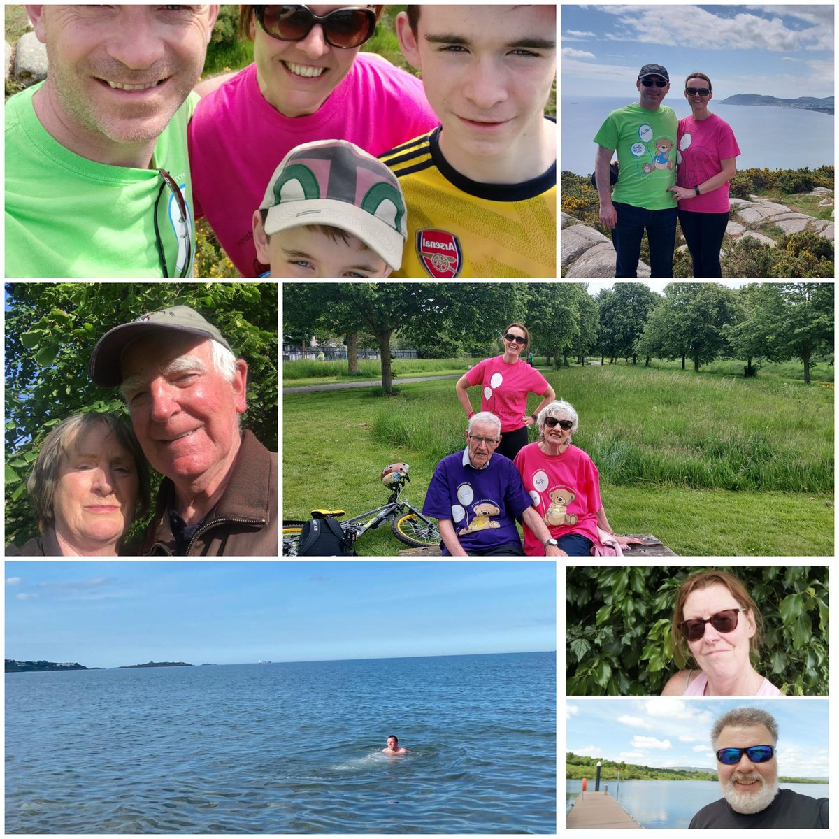 denisedalfar's tweet photo. What a beautiful, special day: 2nd year of a #virtualminimarathon for our beautiful baby, Aoife 💗 and to raise money for @alittlelifetime We felt the love from all our friends & family; 50+ people with Aoife in their hearts as we ran/walked/swam! Never forgotten 💕💕 thank you x https://t.co/2ifxirO0br