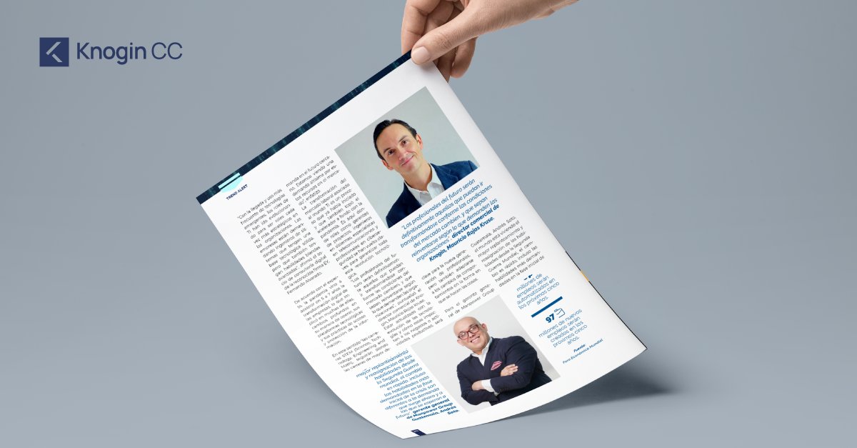 KnoginSec's tweet photo. Los invitamos a leer la siguiente nota de nuestro Director Comercial, Mauricio Rojas donde habla de los profesionales del futuro, más detalles en la Revista IT NOW https://t.co/SiNnGOUO28 https://t.co/zpQi3RB0d6