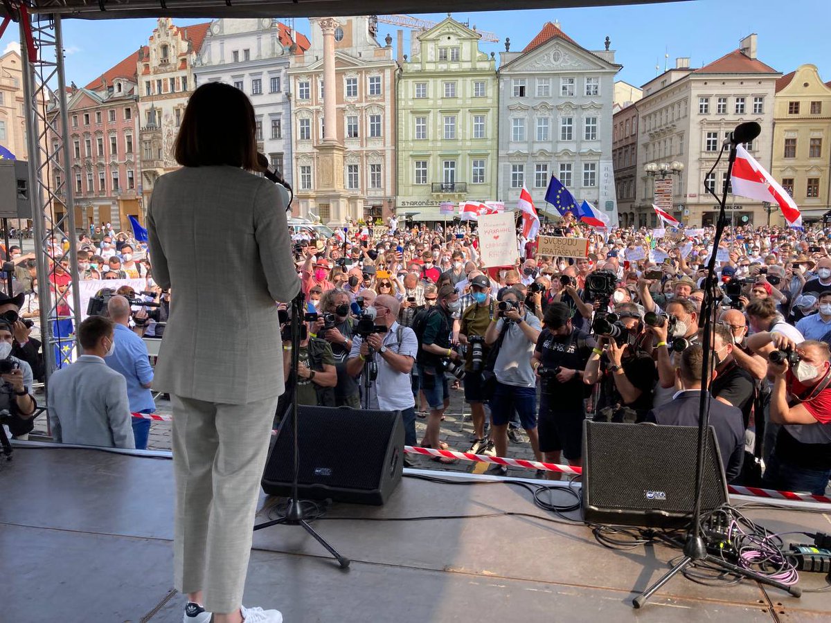Sviatlana Tsikhanouskaya tweet media