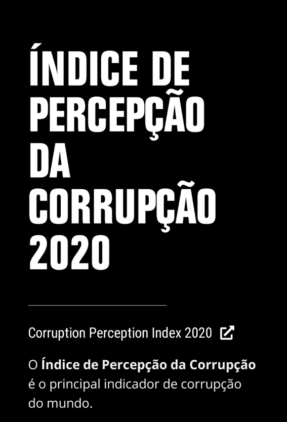 AndersonBrites's tweet photo. #LiraPEC32NÃO
Segundo o índice de percepção da corrupção, principal indicador de corrupção do mundo, em 2020 o #Brasil permaneceu estagnado em patamar #RUIM. A Reforma Administrativa, segundo a Nota Técnica 69/21 do Senado, aumentará a corrupção dentro da adm pública! @ProfIsrael https://t.co/idA7iWsRWb