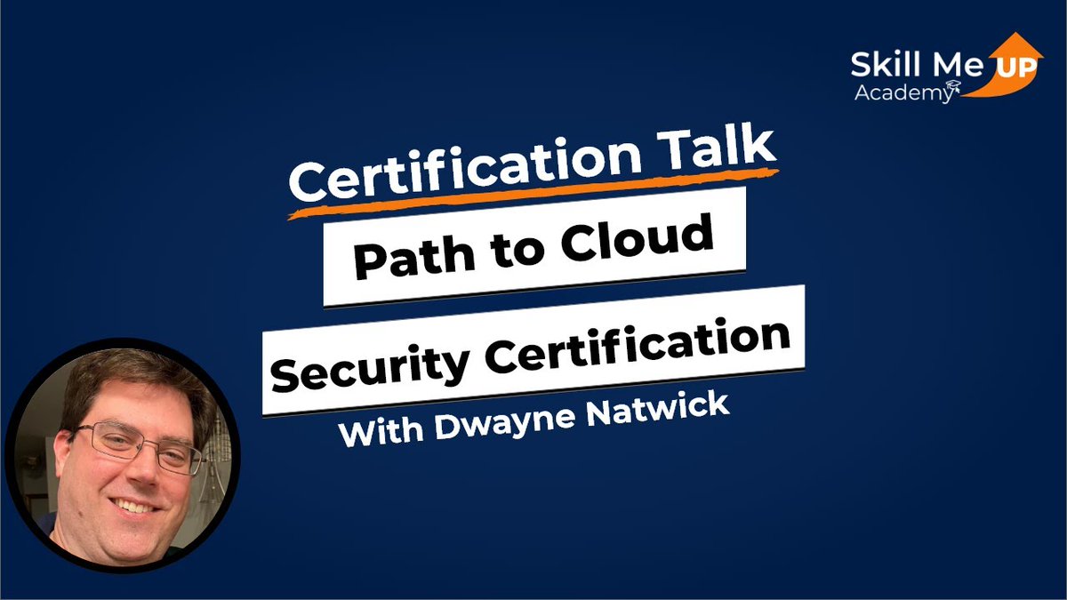SkillMeUp_Learn's tweet photo. In this #CertificationTalk, @DwayneNcloud provided an overview of the learning objectives for Microsoft's security certifications! https://t.co/Laww9FpAxL
#CyberSecurity #100DaysofCloud #SkillMeUP #AZ500 #MS500 #SC200 #SC300 #SC400 #Azure #Microsoft365 #Cloud #CloudComputing https://t.co/6MNnxZHNge