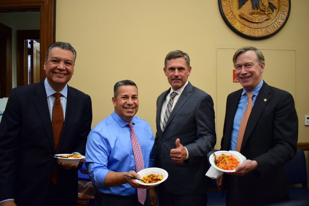 SenatorLujan's tweet photo. Shared some birthday Frito Pie — a little piece of home — with my friends in the Senate. 🎉 https://t.co/pXydRD6yLj