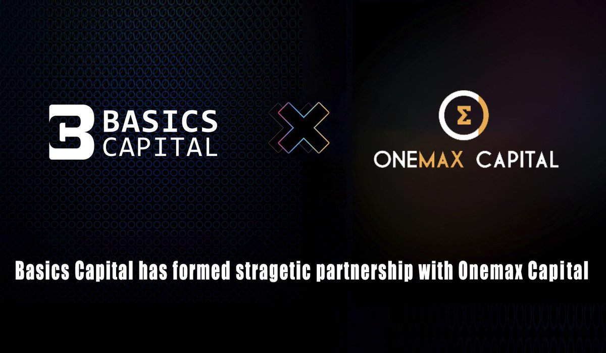 We are excited to announce our strategic partnership with OneMax Capital.

<a href="/CapitalOnemax/">Onemax Capital</a>  is a blockchain venture capital institution established in 2019, which focuses on investing in the whole ecology of the blockchain field at home and abroad.