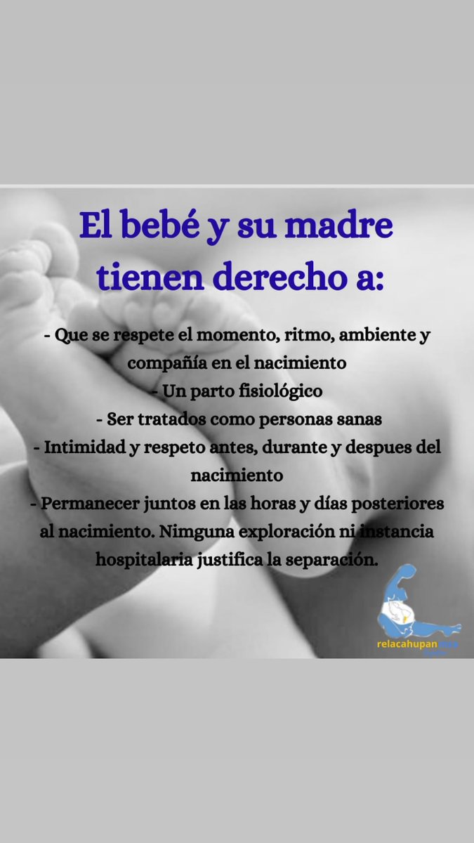 "NACIMIENTO" vínculo y apego hoy más que nunca.
Hoy 7 de junio celebramos el día mundial de los derechos del nacimiento, promovido por la Plataforma Pro Derechos del Nacimiento 
 #nacimientorespetado #pdn #derechosdelnacimiento #relacahupan
#DíaMundialDeLosDerechosDelNacimiento