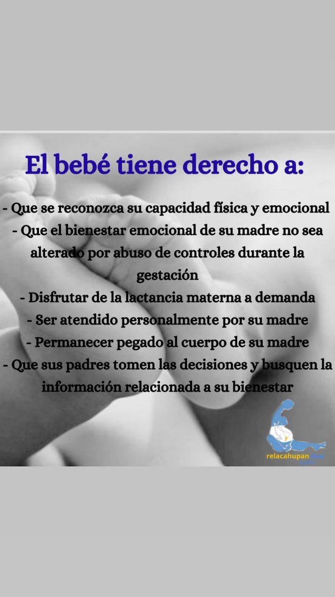 relacahupan's tweet photo. "NACIMIENTO" vínculo y apego hoy más que nunca.
Hoy 7 de junio celebramos el día mundial de los derechos del nacimiento, promovido por la Plataforma Pro Derechos del Nacimiento 
 #nacimientorespetado #pdn #derechosdelnacimiento #relacahupan
#DíaMundialDeLosDerechosDelNacimiento https://t.co/OvwuGnjgyf
