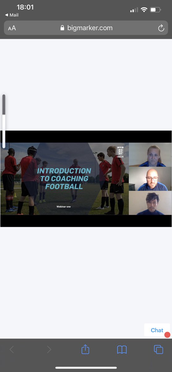 Christine_Dye_'s tweet photo. First webinar done, looking forward to seeing where this takes me in the future β½οΈ
#coachingfootball #fatraining #HerGameToo https://t.co/TCN2gWDzOx