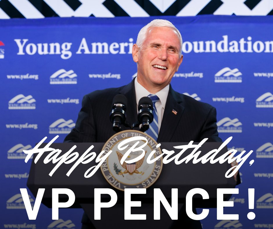 Happy Birthday, Vice President  