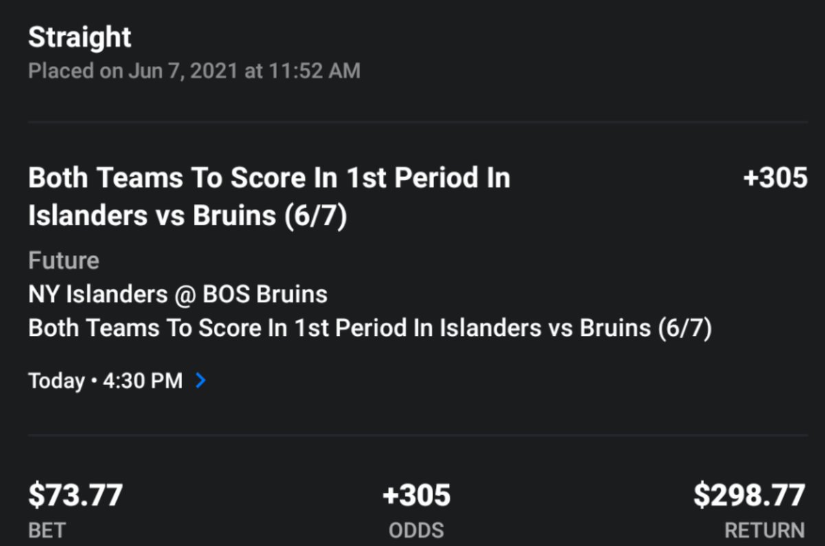 HedgePerfect's tweet image. 🚨🚨#hedgebull alert🚨🚨 @PvtHudson82 with #AnotherOne for #theScore.  This one for @NYIslanders vs @NHLBruins game. #hedgeperfect #SuperBook
