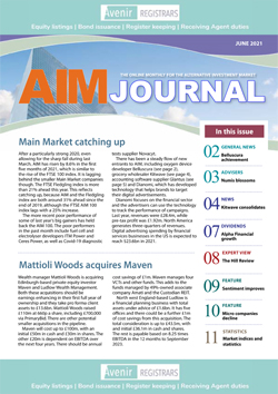Hubinvest's tweet photo. Latest edition of AIM Journal including improved sentiment of smaller companies shown by QCA survey https://t.co/FwmuvzIS8o https://t.co/3WMfLo1gMn