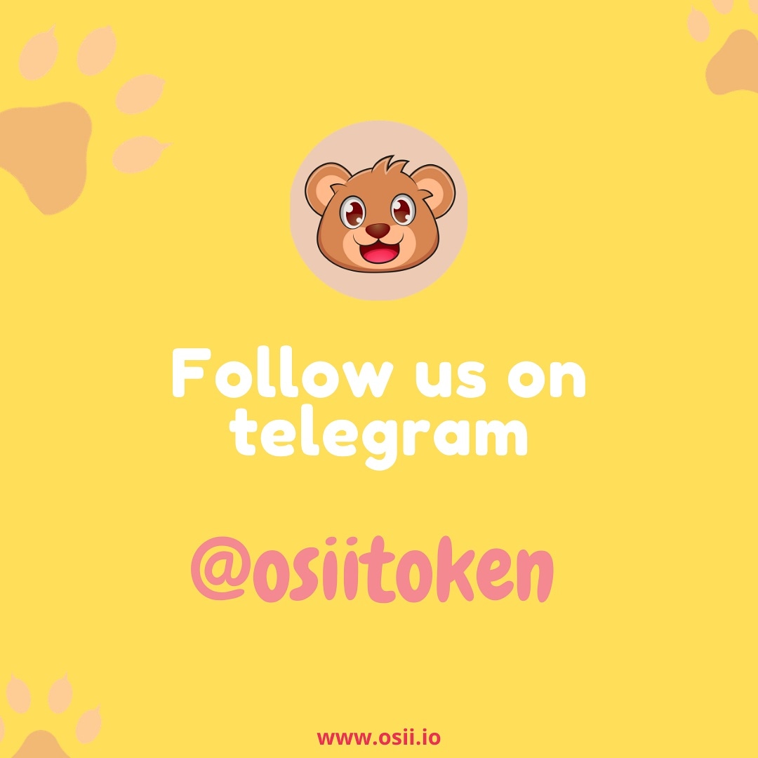 osiitoken's tweet photo. Follow us on telegram @osiitoken

#osii #dogecoin #kishu #kishuinu #cryptocurrency #criptomonedas #cryptomarket #binance #tokenomics #coinbase #hotbit #bitcoin #ethereum #shitcoin #cryptotrading #cryptonews #cryptotrading #cryptoinvesting #cryptoinvestor #shinainu #finance #defi https://t.co/DzOeWIPxNf