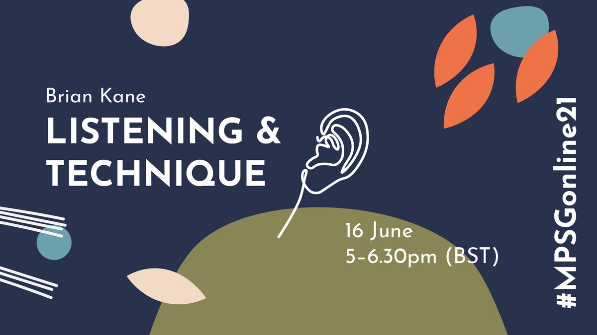 RMA_MPSG's tweet image. Registration now open for our first session of the 
MPSG Online Series 2021

Brian Kane | Listening &amp;amp; Technique

Register on our website!

musicandphilosophy.ac.uk/2021/06/07/bri…