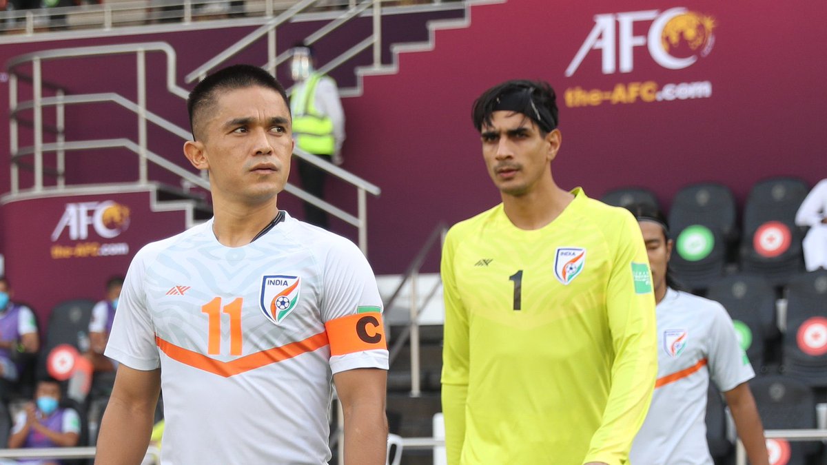 GurpreetGK's tweet photo. I've lost count of the number of times I've walked out of the tunnel with this man in front of me, for both, country and club, filled with an unreal sense of security that he will deliver when we need it the most. He just keeps turning up over and over again. #BANIND https://t.co/ZyC4GIGOvh