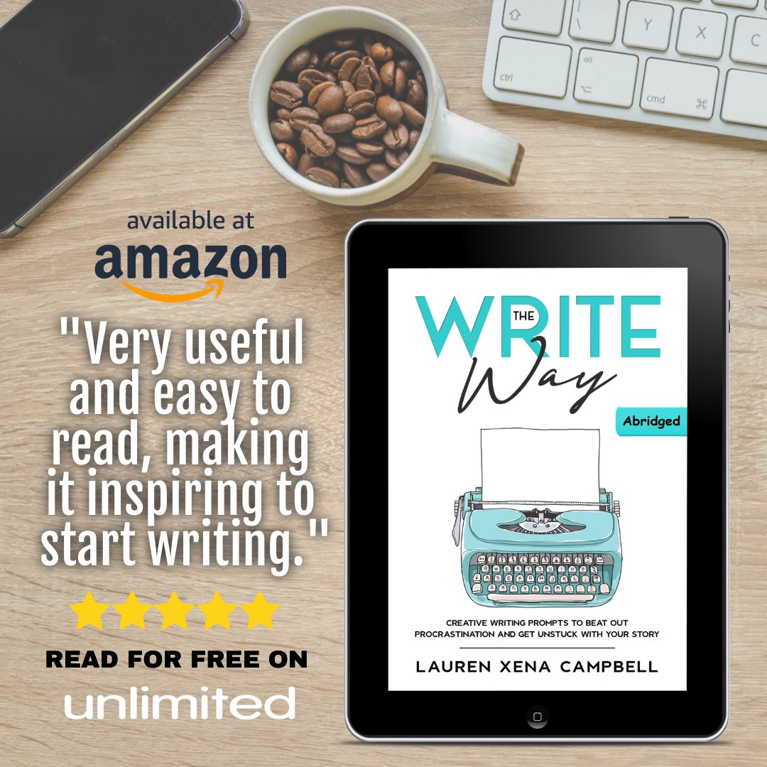 The Write Way Abridged E-book is now available on Amazon! And what's more, is it's #FREE for Kindle Unlimited Subscribers!
amzn.to/3pslhDQ

#thewriteway #thewritewaytoday #bookforwriters  #readsforwriters #booksonwriting  #creativewritingprompts  #kindleunlimited