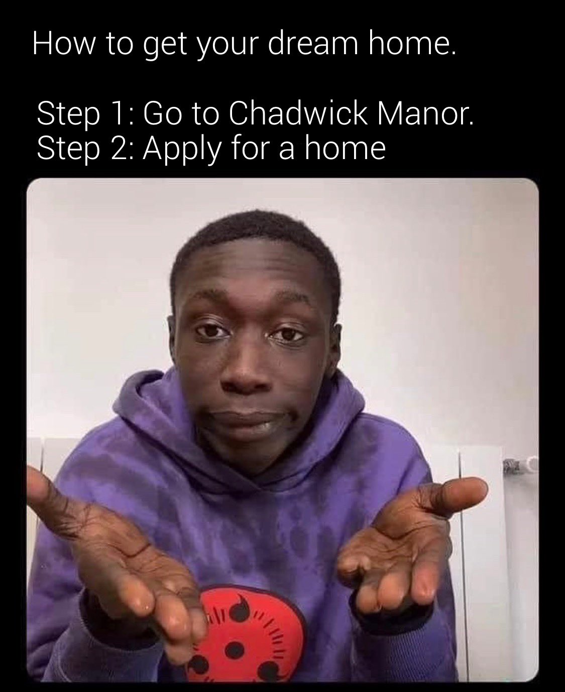 Chadwick Manor on Twitter "It’s really that simple. Apply for your