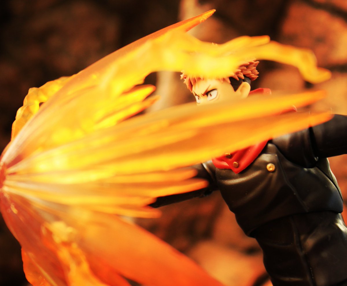ReactionMajor's tweet photo. This curse is gonna take some extra heat to exorcise, time for a new move! 
#JujutsuKaisen #yuuji #Itadoriyuuji #anime #manga #mappastudios @_PREMIUMBANDAI_ @TamashiiNations https://t.co/2pOIRs6qTc
