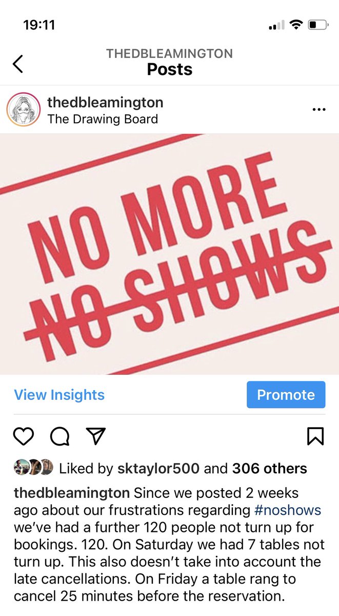 TheDBLeamington's tweet photo. #nomorenoshows #ukpubs #hospitality #pubsmatter #leamington #loveleam #showup https://t.co/WQBmf1JWOP