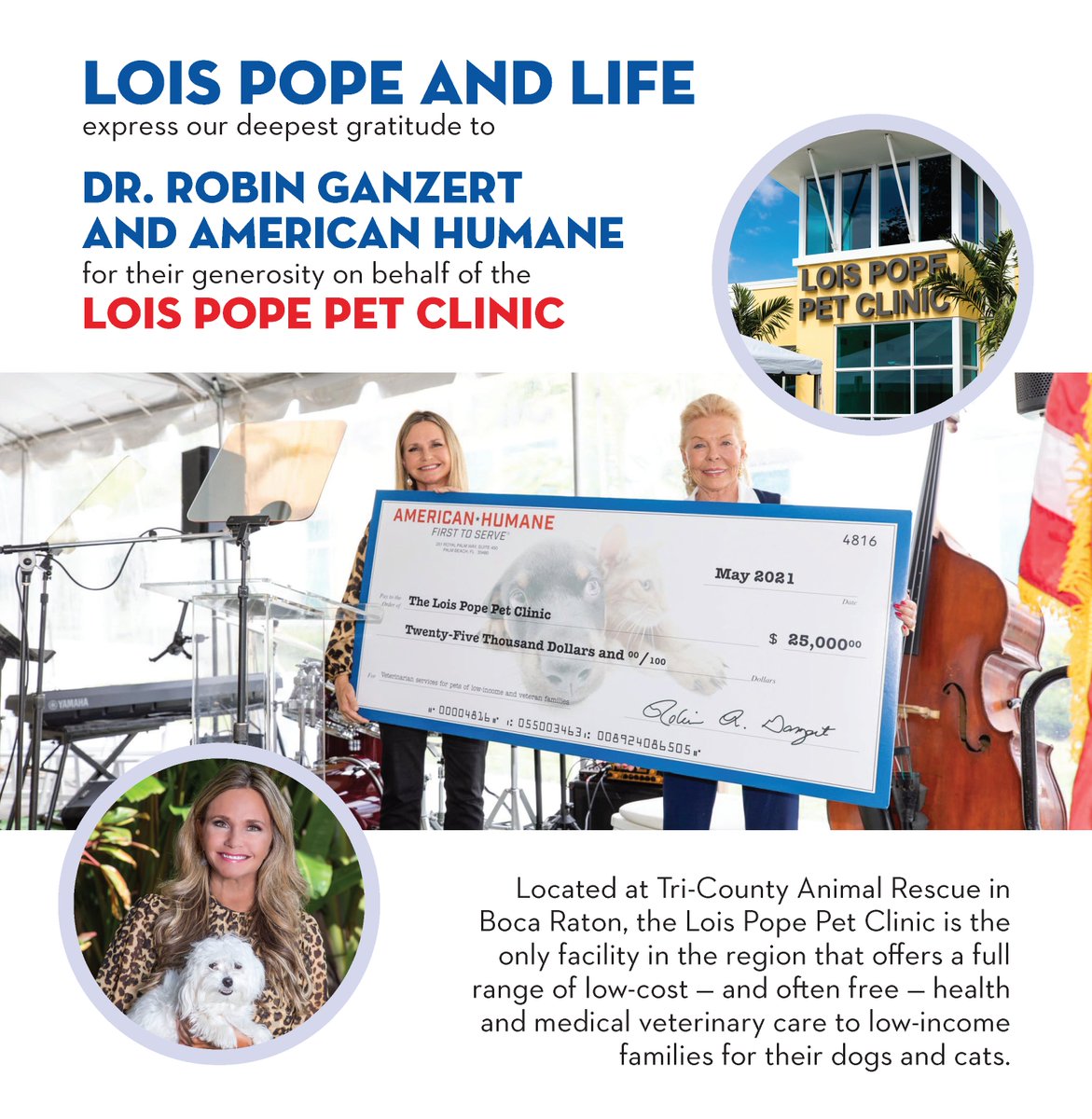 Lois Pope tweet media