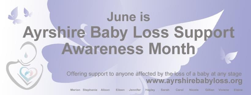 Join us in spreading the word during our awareness month of June, offering support to anyone affected by the loss of a baby at any stage