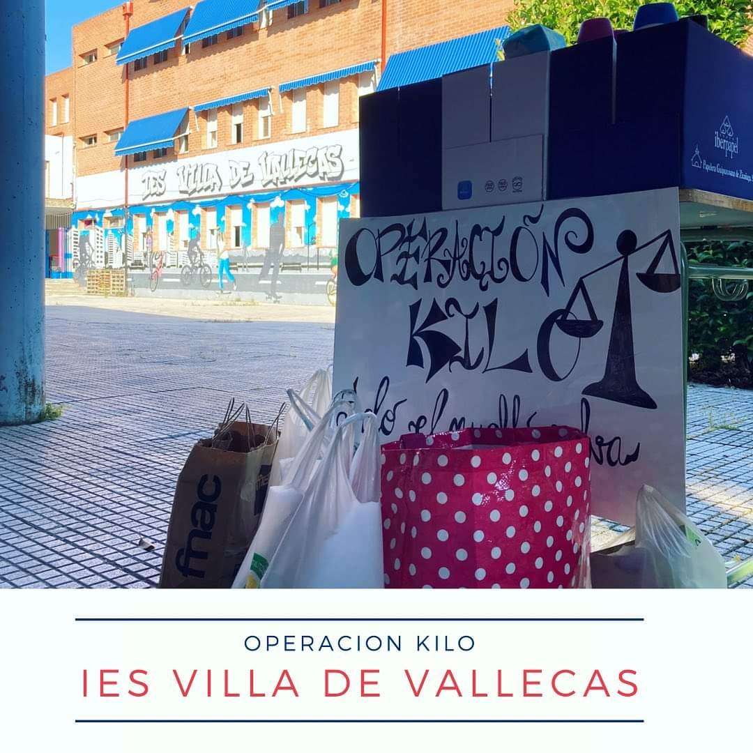 OPERACIÓN KILO IES VILLA DE VALLECAS 💪🏽💜

Gracias a todas las personas que han querido colaborar con nuestra despensa solidaria 👏🏽

Con este instituto acaban las operaciones kilo del curso.. El siguiente MÁS y MEJOR.