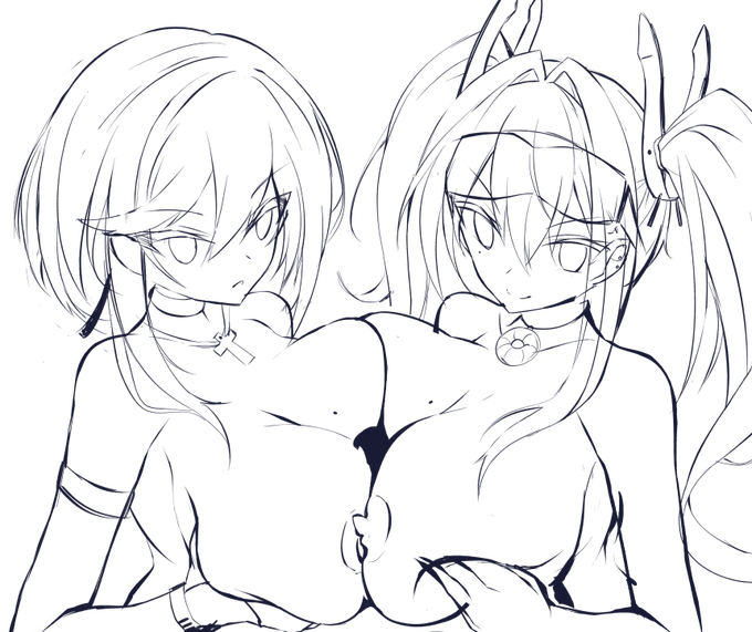 【R-18】
skebくん進捗あげた方がいいらしいのであげる 