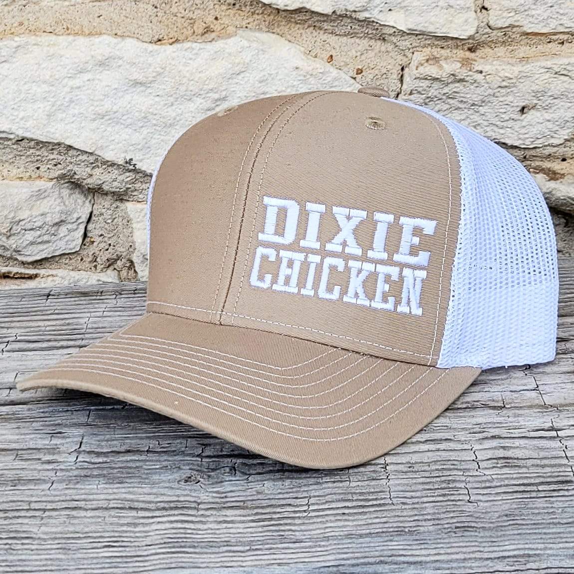 thedixiechicken's tweet photo. Our popular #BlockFront hats come on a few different color. Which one are you getting to rep the #DixieChicken on vacation this summer? Get your order in today! https://t.co/dMdOKwmKaC https://t.co/kygs3qb2c8