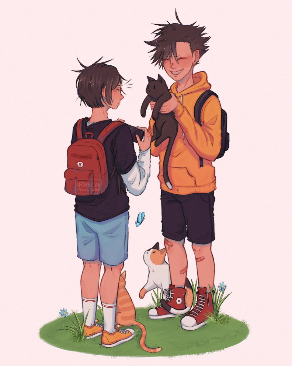 s_fonsecan's tweet photo. #hqprideweek @hqprideweek #kuroken #kenma #kuroo #haikyuufanart https://t.co/vH26Gzz7gh
