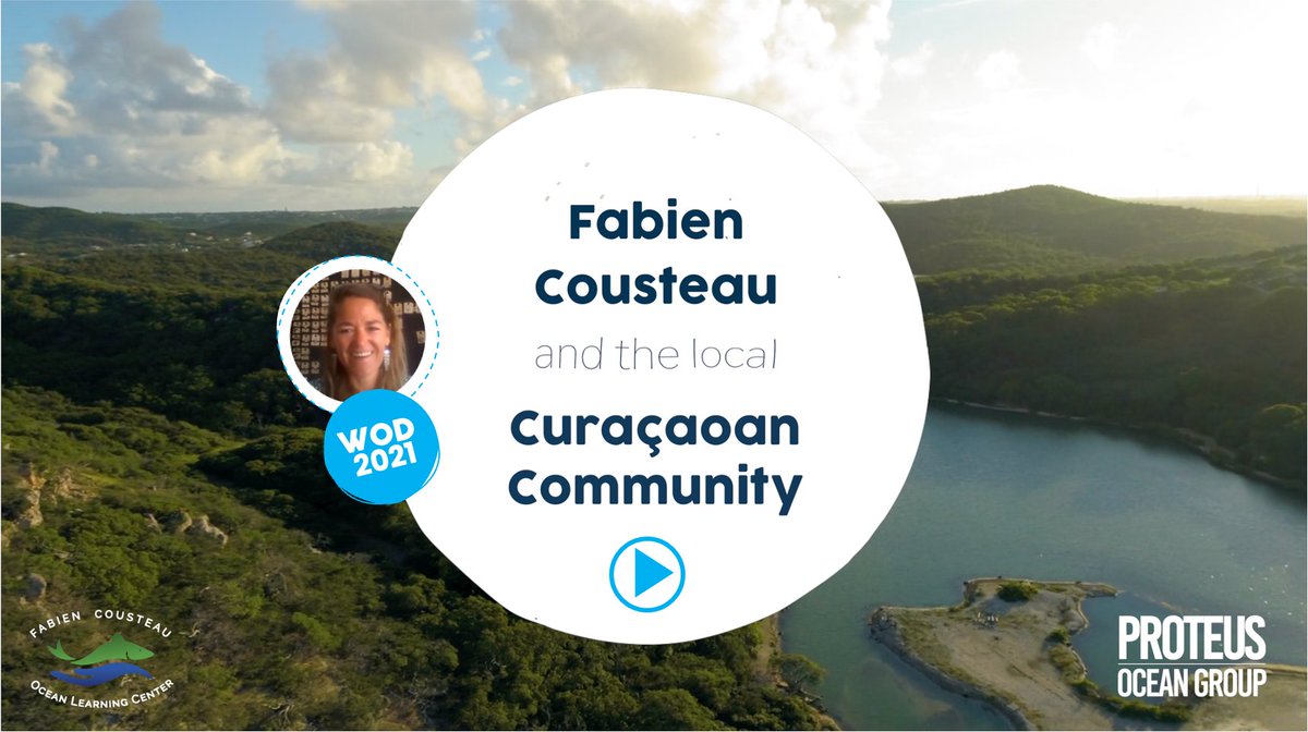 FCousteauOLC's tweet photo. HAPPY WORLD OCEAN WEEK 2021! To kick things off we are launching the first episode of our #HumanOceanConnection series featuring Lisette (lionfish) Keus! #FCOLC #Proteus
https://t.co/fGhdjCmdX3 https://t.co/dVulUutuKV
