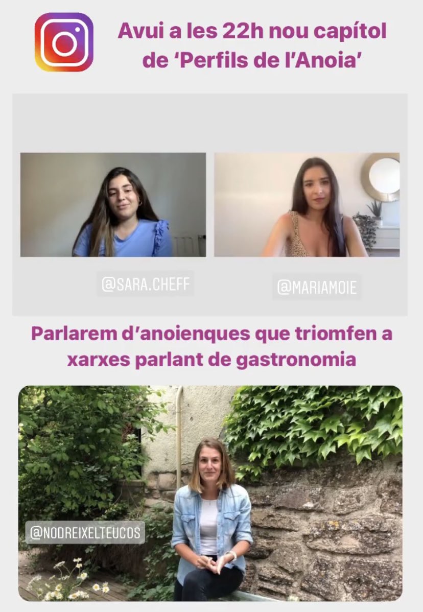 MariaMoya17's tweet photo. 🍕En el segon programa de ‘Perfils de l’Anoia’ ens endinsem en el món de la gastronomia ▶️ a les 22h a @TaronjaAnoia 

🍕En el segundo programa de ‘Perfils de l’Anoia’ nos adentramos en el mundo de la gastronomía ▶️ a las 22h en @TaronjaAnoia https://t.co/ztjzEDt0Db