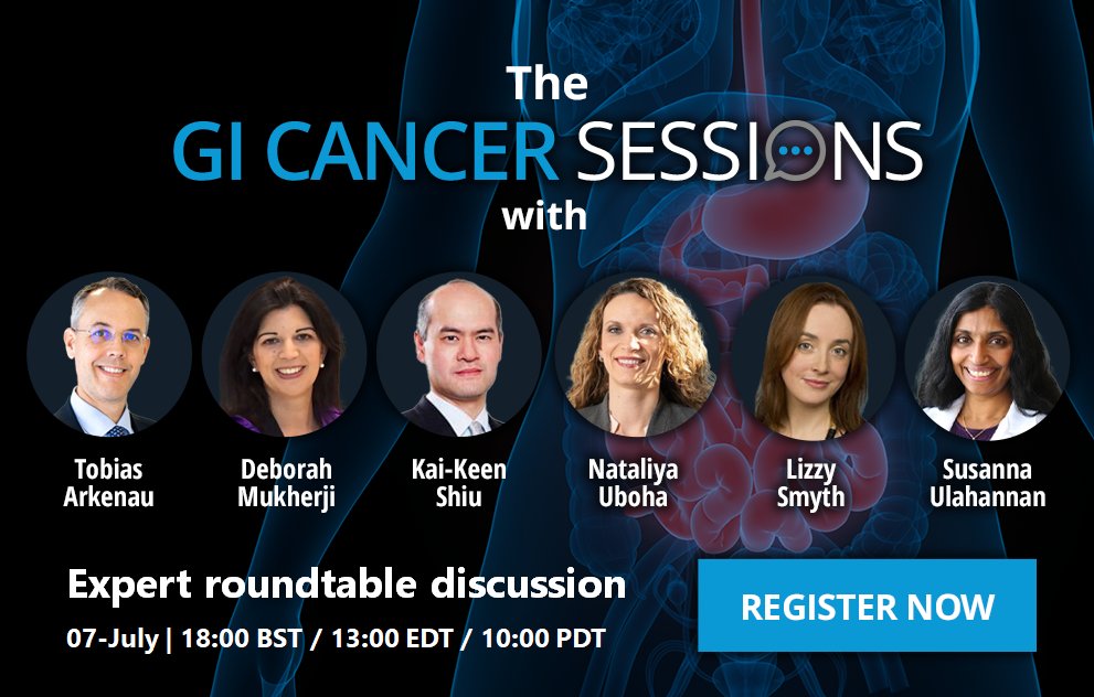Enjoying the gastrointestinal cancer oral abstract session? 🤔

Register to our upcoming #VJSession, a roundtable discussion on the latest learnings in GI from #ASCO21

Register here ➡️tinyurl.com/the-gi-session

<a href="/ASCO/">ASCO</a> <a href="/OncoAlert/">OncoAlert</a> #GIsm