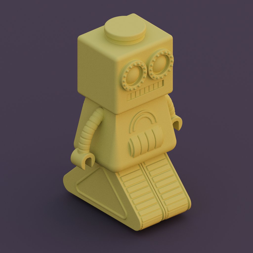 uttamk77's tweet photo. Robot toy made with @ephtracy 's #MagicaCSG #sdf_edit . had lots of fun making this. https://t.co/29KBgYA4AO