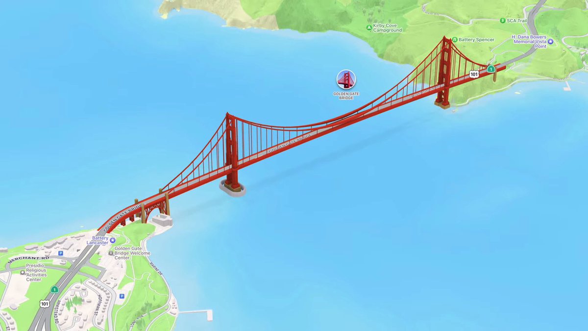 colynelliott's tweet photo. the new Apple Maps updates look like you’ll find a Pikachu by a Pokéstop #WWDC21 https://t.co/efh8NsKi7p