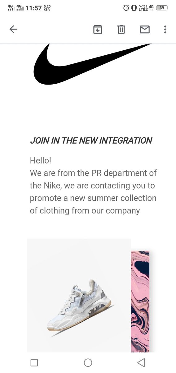 Inferir apasionado lotería Nike on Twitter: "@Sonuy450 We can confirm that this email was not  generated from our team. Please remove the original email, and do not  opening any links within the message. Our team