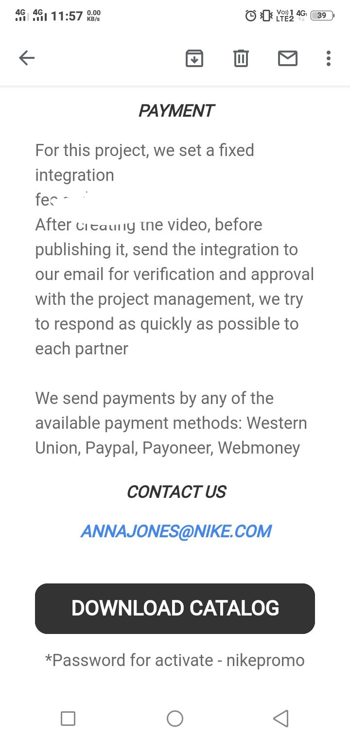 Inferir apasionado lotería Nike on Twitter: "@Sonuy450 We can confirm that this email was not  generated from our team. Please remove the original email, and do not  opening any links within the message. Our team