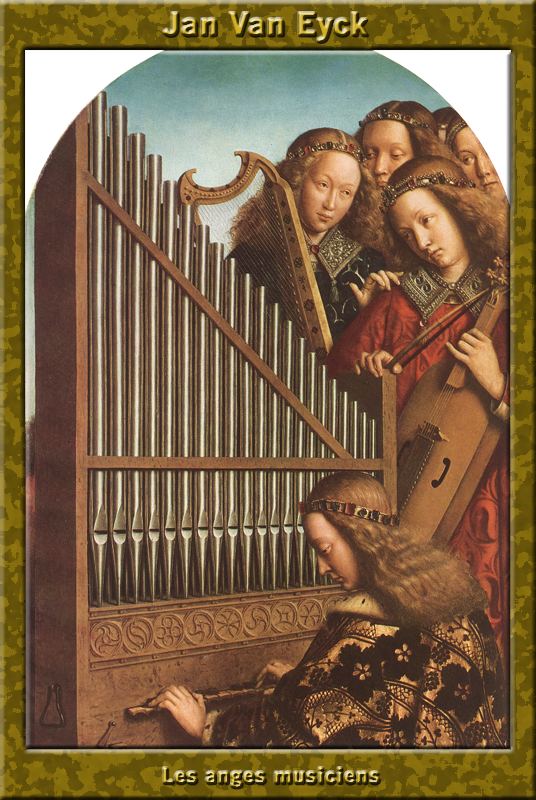 The Ghent Altar (detail), 1432 #vaneyck #belgianart