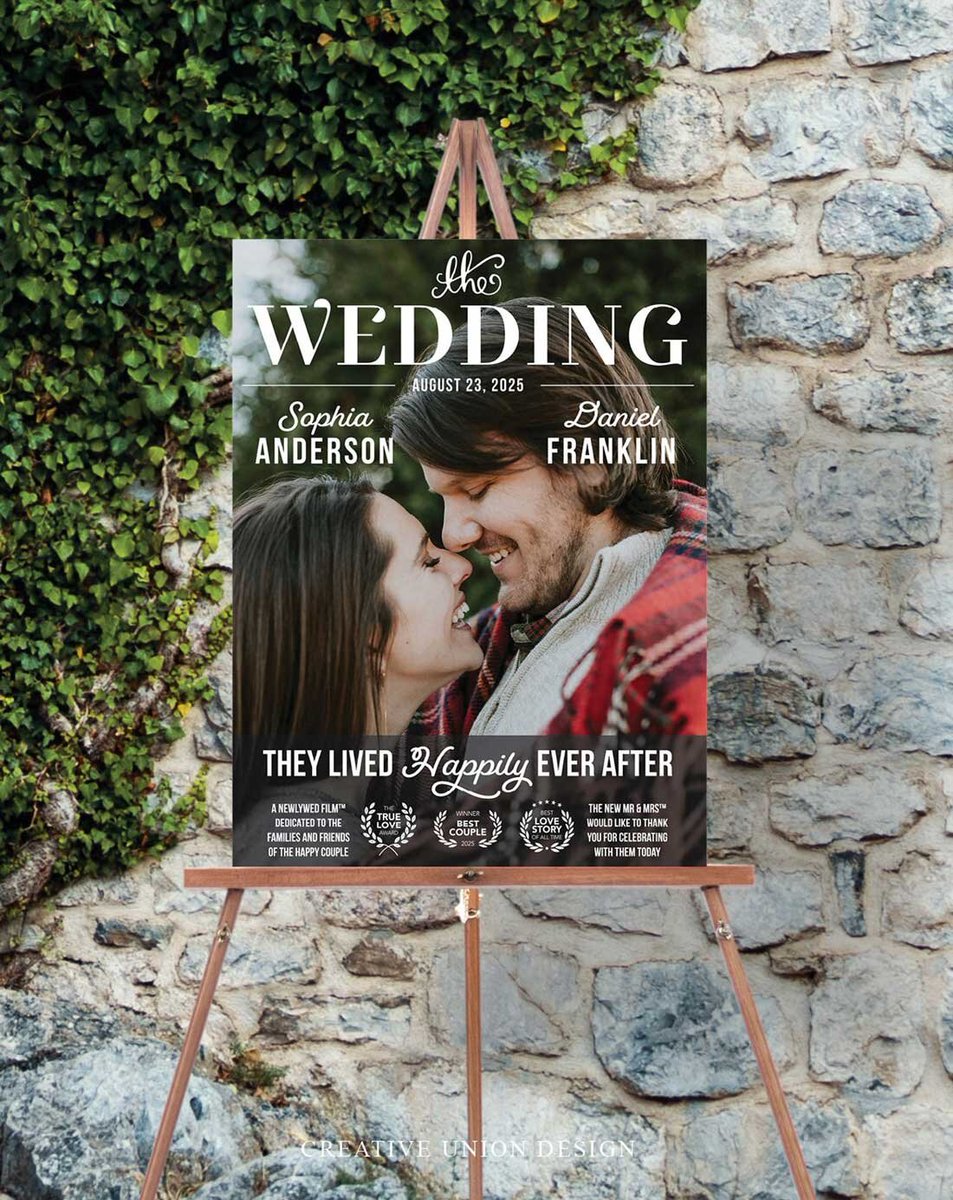 CreativeUnionD's tweet image. Unique welcome signs for your Wedding, Bridal Shower and Rehearsal Dinner. Get an acrylic or foam board sign printed and shipped to you! bit.ly/3puf5v6