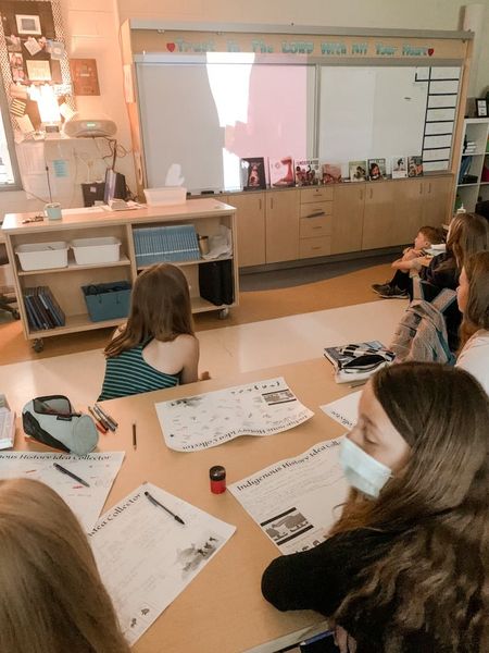 STFWolves's tweet photo. Grade six students are recognizing Indigenous History Month by learning about indigenous culture, life then and now through videos, news stories, books, great conversations and even a few TikTok's.
#IndigenousHistoryMonth
#wayofthewolf
#everychildmatters
#rdcrs https://t.co/FrMWj6T37y