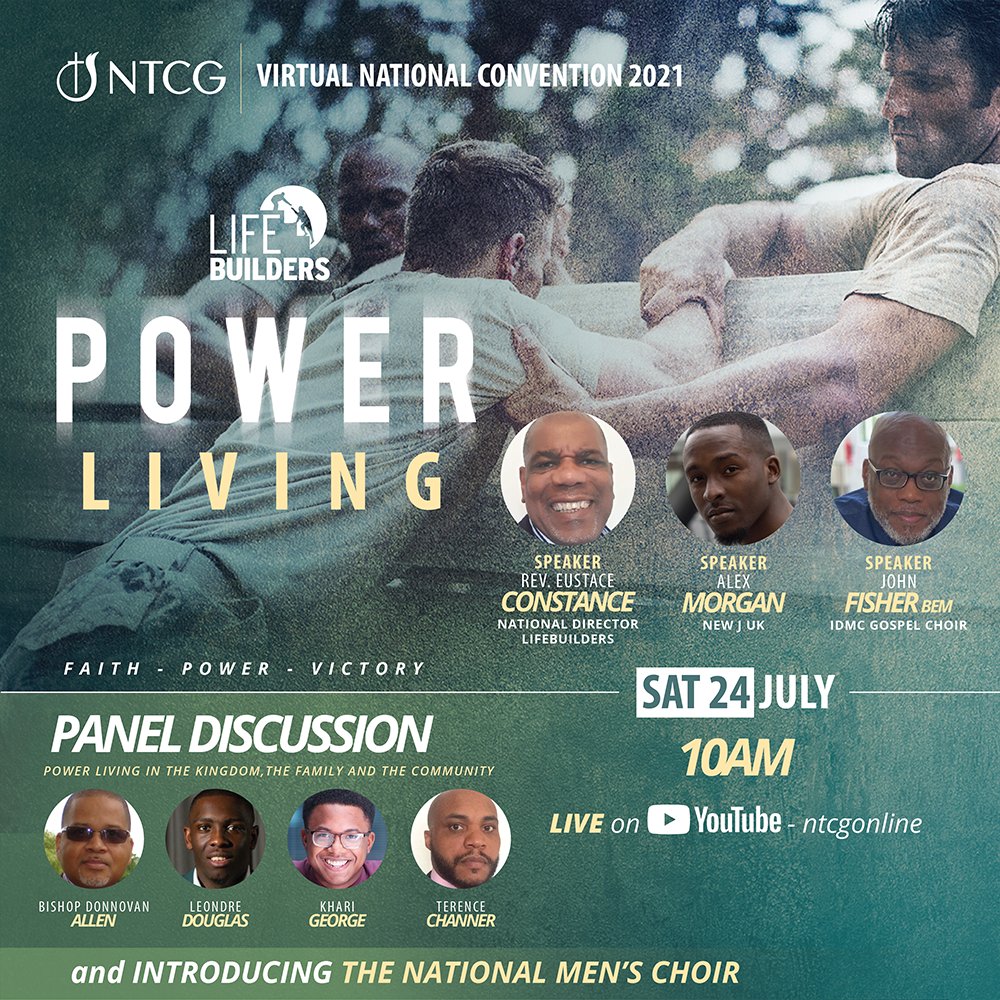 National Virtual Convention Weekend, 23rd-25th July. There will be something for everyone. Save the date.