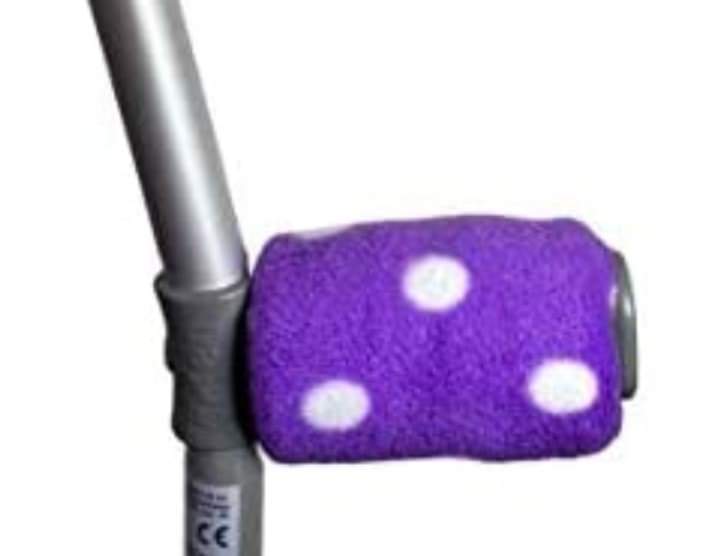 McfJackie's tweet photo. Bought these for the handle. Liked the torquoise crutches but they had ergonomic handles - not good for arthritic hands. https://t.co/OJ9DAtphaK